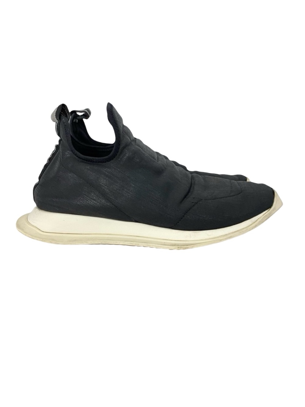 Rick Owens DRKSHDW Slip On Sneakers Shoes Mens Size 6.5 Black Hexagram Runners